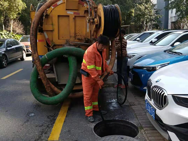 鹿寨排污管道清淤